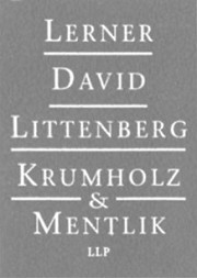 Lerner, David, Littenberg, Krumholz & Mentlik, LLP logo